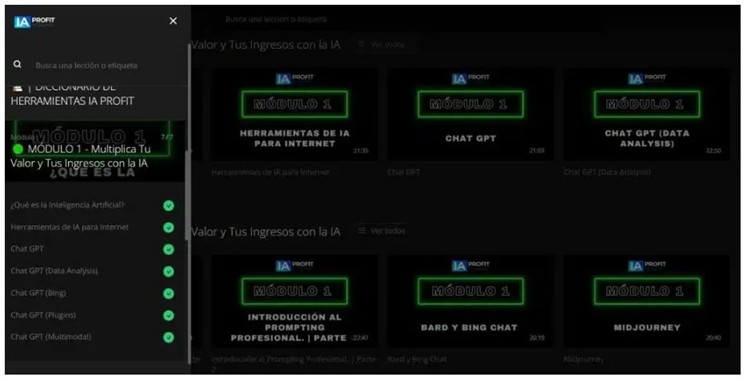 opiniones IA Profit academy