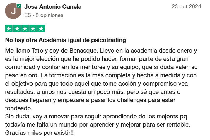 opinion psicotrading academy de gpso trader opiniones GPSO trading