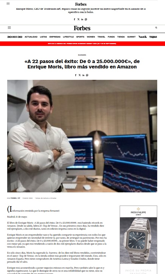 opinion enrique moris tradeando.net