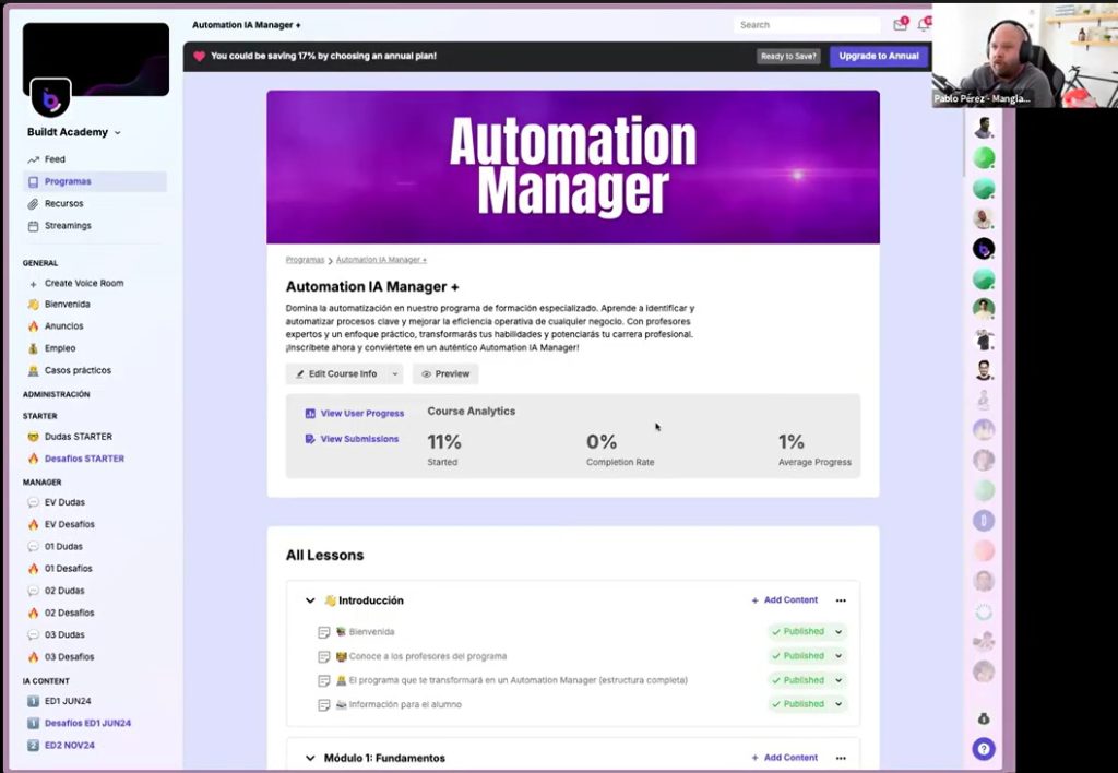 Opiniones Buildt Academy